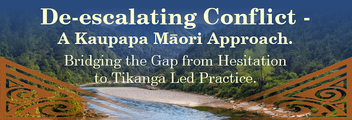 De-escalating Conflict - A Kaupapa Māori Approach Sept 2026 hero image
